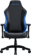Кресло геймерское игровое Anda Seat Luna Color Size L до 100 кг Black/Blue PVC (AD18-48-BS-PV) - изображение 2