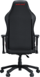 Кресло геймерское игровое Anda Seat Luna Color Size L до 100 кг Black/Red PVC (AD18-48-BR-PV) - изображение 3