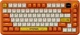 Klawiatura bezprzewodowa Ajazz AK820 MAX PLUS Avocado Switch USB RGB Orange (AK820MAX PLUS-AS-OW) - obraz 1