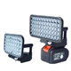 Переносний LED прожектор акумуляторний + акумулятор 21 V 6 А | Потужний ліхтар для дому, дачі, гаража, кемпінгу - зображення 2