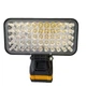 Переносний LED прожектор акумуляторний + акумулятор 21 V 6 А | Потужний ліхтар для дому, дачі, гаража, кемпінгу - зображення 6