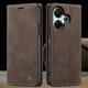 Чохол книжка Caseme з магнітом для Xiaomi Redmi 13 кавовий - зображення 6