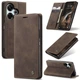 Чохол книжка Caseme з магнітом для Xiaomi Redmi 13 кавовий - зображення 7