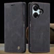 Чохол книжка Caseme з магнітом для Xiaomi Redmi 13 чорний - зображення 7