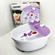 Гідромасажна ванна Mesko MS 2152 масажер для ніг + насадки бульбашковий, вібраційний і сухий масаж - изображение 2