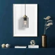 Світильник підвісний CHIC 1xE27, чорний/золотий, метал/пластик/скло, MILAGRO LIGHTING - изображение 4