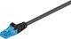 Патч-корд Goobay RJ45 UTP6a 0.25m patch Ultra Flexi PoE+ LS0H-TPE чорний(75.07.9174) - зображення 2