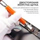 Щетка двухсторонняя TELIJIA BS-01-A, антистатическая, для ремонта плат - изображение 4