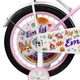 Детский велосипед 20" CORSO EMILY 2-х колесный для девочки 6-9 лет 120-145 см с ручными и ножным тормозами и дополнительными колесами корзина звонок багажник для детей розовый - изображение 10