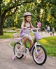 Велосипед 20" дюймов Corso Emily для девочек 6-9 лет рост: 120-140 см с регулируемой рамой 2-х колесный с корзиной и тормозами - изображение 6