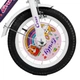 Детский велосипед Corso Emily 14" дюймов 2-х колесный для детей 4-5 лет рост: 90-105 см с корзинкой ручным и ножным тормозом звонком багажником для девочки фиолетовый - изображение 11