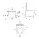 Унитаз подвесной Qtap Scorpio ML Ultra Quiet 490x365x325 мм, с сиденьем Soft-close MagLock, White QTSCOML26W49622 - изображение 2