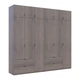 Комплект шкафов для одежды Doros Лукас (2 шт.) 255х50х240 см Канноло (DRS-011851) - изображение 5