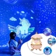 Дитячий світильник нічник музичний LED Карусель зайчиків Starry Sky 3949 з Bluetooth на 12 змінних слайдів від USB - зображення 3