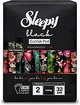 Щоденні гігієнічні прокладки для темної білизни Sleepy black Premium Plus Pantyliner 32 шт 2 краплі - изображение 8
