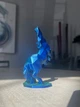 Статуетка кінь що став дибки у стилі low-poly. Aivory - изображение 2