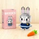 Конструктор Джуди Хоппс Розовый 164 деталей 7,4 см Bricks Judy Hopps - изображение 1
