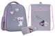 Шкільний набір 3 в 1 рюкзак + пенал + сумка GoPack Education Cute Kitty GO26-165S-3 - зображення 1