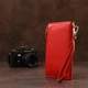 Кошелек женский ST Leather 18381 многофункциональный Красный - изображение 7