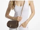 Сумка Michael Kors Mila Small Signature Logo Crossbody Bag Brown - зображення 2
