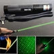Лазерна указка Green Laser 303 акумуляторна портативна зелений промінь 532 нм лазерний вказівник для візуального позначення об’єктів у приміщенні та на відкритому просторі металевий корпус із зарядкою - зображення 6