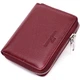 Практичный кошелек для женщин из натуральной кожи ST Leather 22450 Бордовый - изображение 1