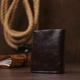 Классическое мужское портмоне из натуральной кожи Shvigel 16506 Коричневый - изображение 7