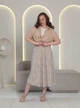 Спідниця літня зі штапелю 881ZARA M бежева - изображение 1