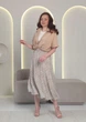 Спідниця літня зі штапелю 881ZARA 2XL бежева - зображення 5