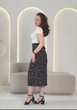Спідниця літня на запах 880SANA 2XL чорна - изображение 3