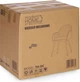 Krzesło welurowe ModernHome by Multistore Jasno-szare TH-DC-4 (5905817011742) - obraz 10