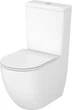 Унитаз-компакт Cersanit Remo Pro Oval 931 011 K3030-001 с бачком 3/6 и сиденьем Soft Close дюропласт - изображение 1