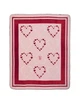 Плед розовый сердца Victoria's Secret Cozy-Fleece Blanket - изображение 1
