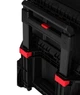 Тележка для инструмента Kraft&Dele KD1077 с 3 ящиками и телескопической ручкой Черная - изображение 6