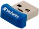 USB флеш накопичувач Verbatim 16 GB Store 'n' Stay Nano USB 3.0 Blue (98709) - изображение 4