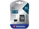 Карта пам'яті Verbatim 64 GB microSDXC UHS-I U3 V30 A2 Class 10 Pro + SD Adapter (47042) - зображення 2