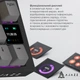 Бездротова механічна клавіатура Ajazz AK820 PRO 75% Flying Fish Switch Black RGB (AK820PRO-FF-BGY) - изображение 9