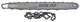 Шина Solid 18" (45 см) + ланцюг (2 шт) для твердих порід 0,325" 36 зубів паз 1,5 мм, цепш915 - зображення 1