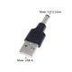 Переходник Адаптер с разъемом USB A (П) на DC 5,5*2,1 мм (П) - изображение 3