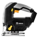 Акумуляторний лобзик DEKO DKJS20Q2 20 В Li-ion 3000 об/хв глибина пропилу 80 мм Black/Grey (12179) - зображення 1