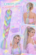 Канекалон мультиколор Jumbo Braid Р11 коса60см цвета: розовый, голубой, лимонный, лиловый - изображение 2