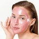 Нічна маска-плівка з ПДРН та кофеїном Medicube PDRN Pink Caffeine Night Wrapping Mask 75 мл - зображення 2