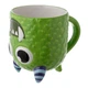 Чашка Puckator 3D Monstarz Monster Green Перевернутий монстр 550 мл (5055071763038) - зображення 1