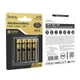 Батарейки алкалиновые AAA LR03 HOCO JA2B 4 шт, 1.5V - изображение 1