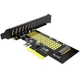 Адаптер перехідник PCI-E на M.2 NVMe SSD накопичувач, слот X4 X8 X16, з планкою кріплення, ключ M Key - зображення 3