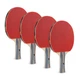 Набор для настольного тенниса Joola Team School 4 Bats 8 Balls Red/Black (1073-930798) - изображение 2