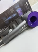 Фен для волосся Nickel Purple 1600W з іонізацією та насадками + гребінець фіолетовий – ідеальна укладка - зображення 4