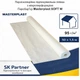 Подкровельная пароизоляционная пленка Паробарьер Masterplast Soft 95 г/м2 (75м2 рулон) - изображение 1