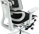 Офисное эргономичное кресло GT Racer B-2450 White/Black - изображение 4