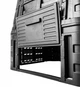 Садовий контейнер для компосту Kadax K3967 740 л морозостійкий пластиковий компостер Чорний - зображення 9